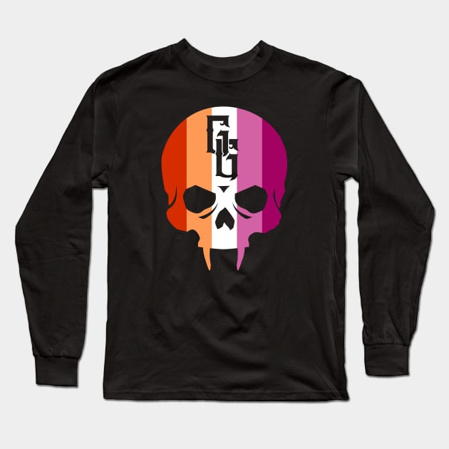 Lesbian Pride Gehenna Long Sleeve T-Shirt by highcouncil@gehennagaming.com